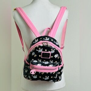 Loungefly Sanrio Glow In The Dark Kuromi and Baku Mini Backpack